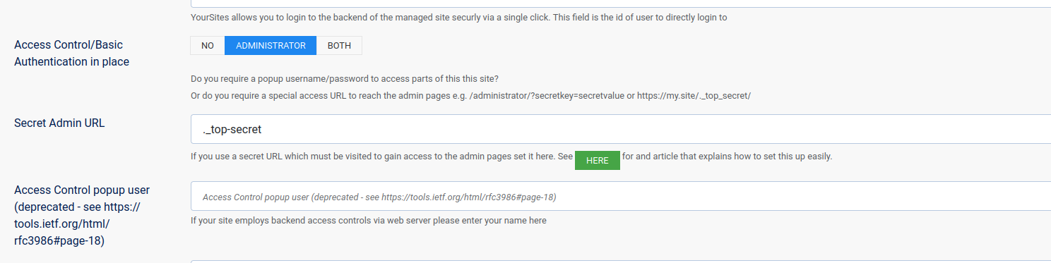 Direct Login Support